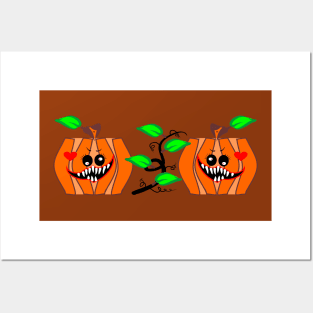 Pumpkin Party Posters and Art